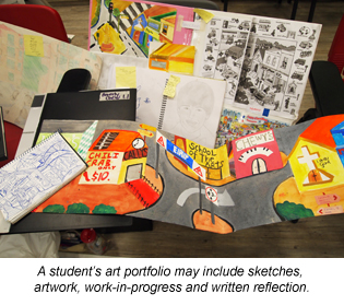 Portfolio Review: A Documentation Process in the Visual Arts